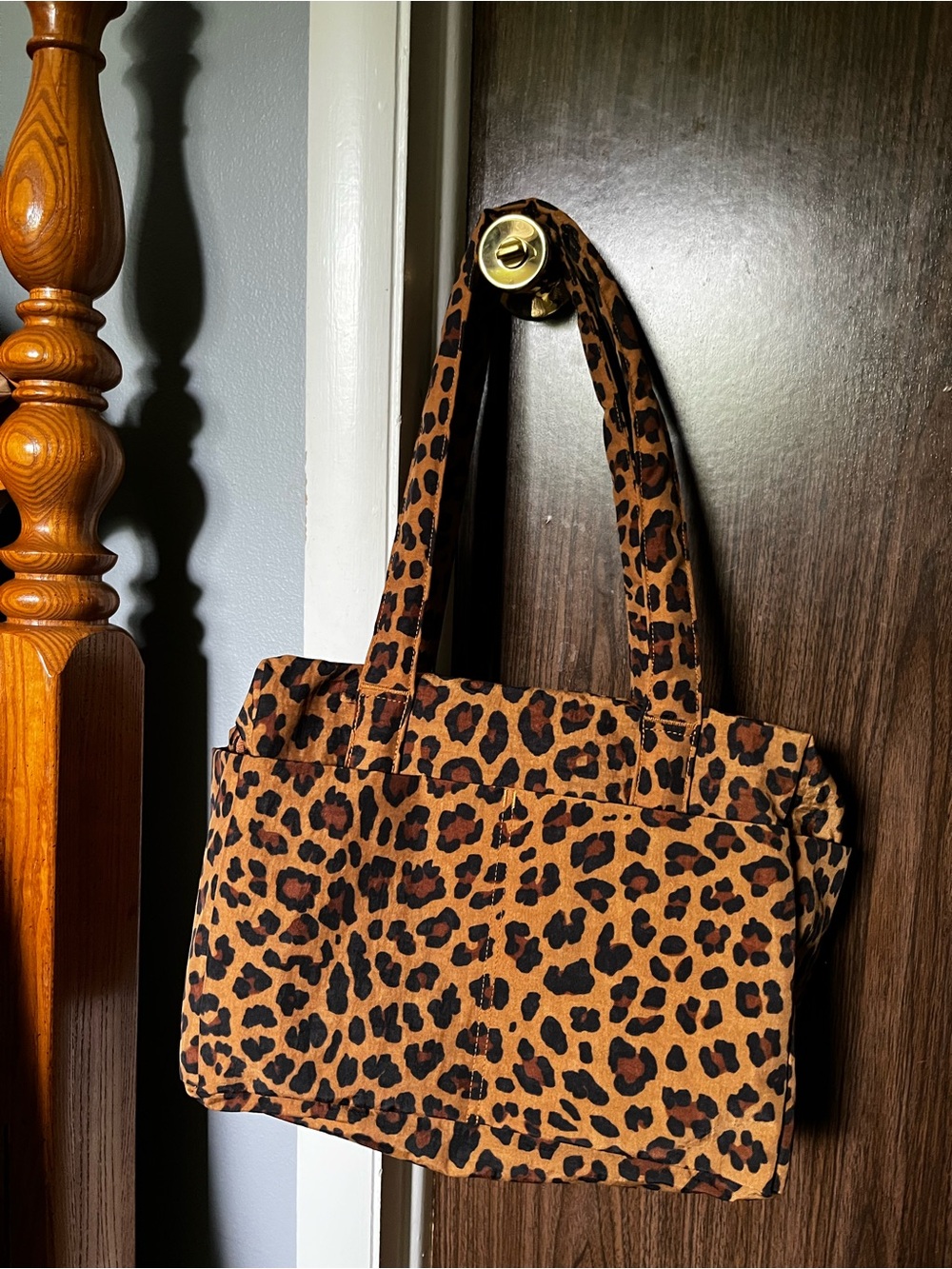 Baggu Everyday Cloud Bag - Leopard